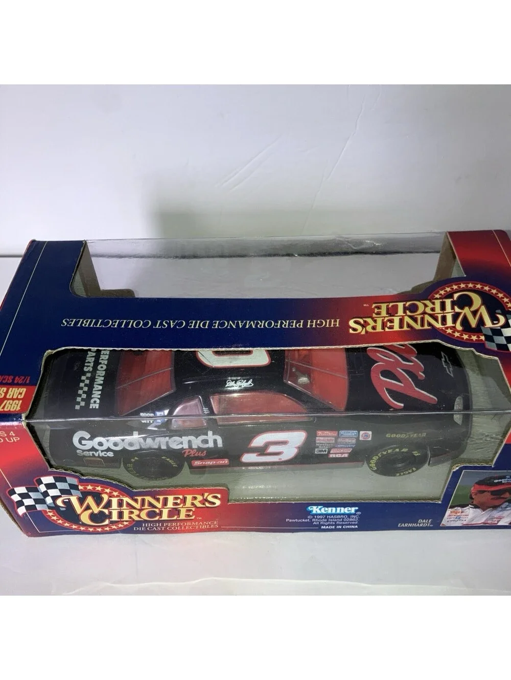VINTAGE 1998 Winners Circle Dale Earnhardt #3 NASCAR GM Goodwrench Plus 1/24 NEW
